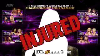 AEW Wrestler Injured, Pulled From Women's Tag Title Tournament & Replaced