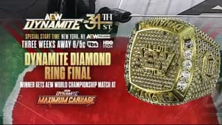 AEW Dynamite Diamond Ring Returns, Upcoming Title Matches For Holiday Bash, Maximum Carnage & Other Specials