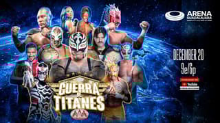 AAA GUERRA DE TITANES Results: Dominik Mysterio & El Grande Americano vs Rey Mysterio & Rey Fenix
