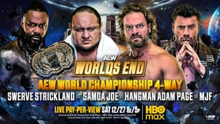 AEW WORLDS END 2025 PPV Results: Samoa Joe vs MJF vs Swerve Strickland vs Adam Page & More
