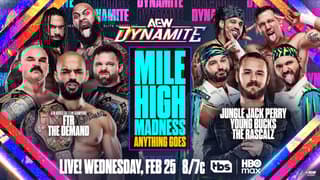 AEW DYNAMITE Results: February 25, 2026 - Mile High Madness Anything Goes, Women's Tag Title Match & More