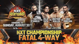 WWE NXT HEATWAVE 2026 Results: Tony D'Angelo vs Grayson Waller vs Cruz Montana vs Zilla Fatu & More