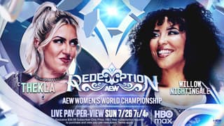 AEW REDEMPTION 2026 PPV Results: Kenny Omega vs Kevin Knight, Thekla vs Willow Nightingale & More