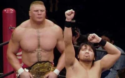 Shinsuke Nakamura Describes Brock Lesnar As &quot;Unprofessional&quot; During New Japan Pro Wrestling Run