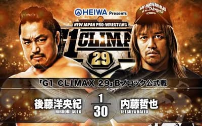 Tetsuya Naito Defeated Hirooki Goto On Day 6 Of NEW JAPAN PRO WRESTLING's G1 CLIMAX Tournament