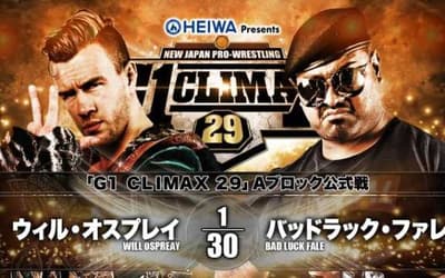 Will Ospreay Gets The Win Over Bad Luck Fale Via Disqualification In The G1 CLIMAX Tournament