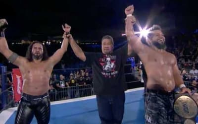 The Guerrillas Of Destiny Capture The IWGP Tag Team Titles At NEW BEGINNING USA IN ATLANTA