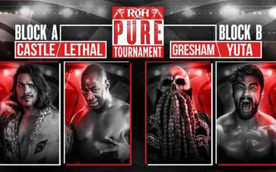 Quick Results For Day One Of RING OF HONOR'S PURE CHAMPIONSHIP Tournament