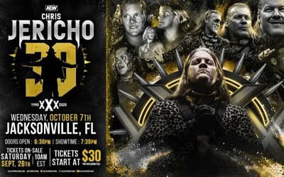Special &quot;30 Years of Chris Jericho&quot; Episode Of AEW DYNAMITE Announced For October 7