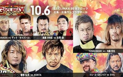 Night Ten Results For NEW JAPAN PRO-WRESTLING's 2020 G1 CLIMAX TOURNAMENT