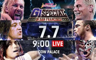 NEW JAPAN PRO-WRESTLING Announces The Full Match Card For Their G1 Special In San Francisco