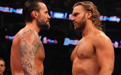 CM Punk Shoots On Hangman Adam Page After AEW COLLISION Goes Off The ...