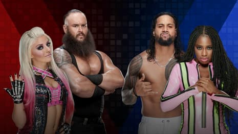 WWE MIXED MATCH CHALLENGE Week 8 Results From Strowman And Bliss vs Uso And Naomi