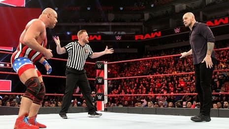 Baron Corbin Lost His Job And Received A Beatdown From Kurt Angle During Last Night's RAW