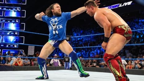 Daniel Bryan Finally Got His Hands On The Miz To End Last Night's Episode Of SMACKDOWN LIVE