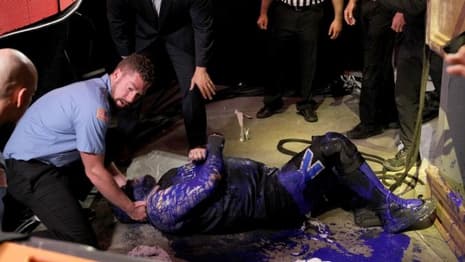 RAW Ended With Kevin Owens Being Trapped Inside A Portable Toilet And Thrown Off The Stage By Braun Strowman