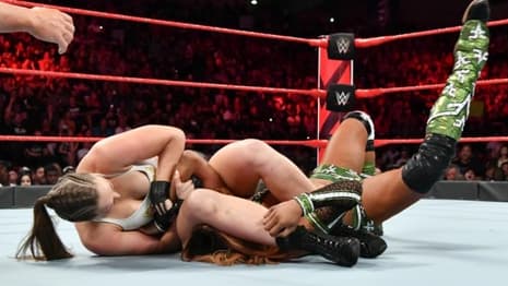 Ronda Rousey Made Short Work Of Alicia Fox During The Main Event Of Last Night's RAW
