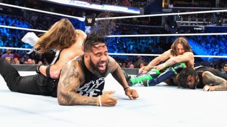 AJ Styles And Daniel Bryan Will Once Again Face The Usos On Tonight's SMACKDOWN LIVE
