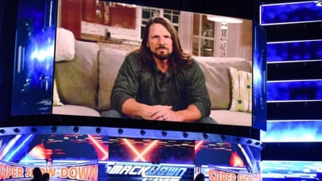 Fans Weren't Happy About AJ Styles' Explanation For Why He Wasn't At SMACKDOWN LIVE Last Night