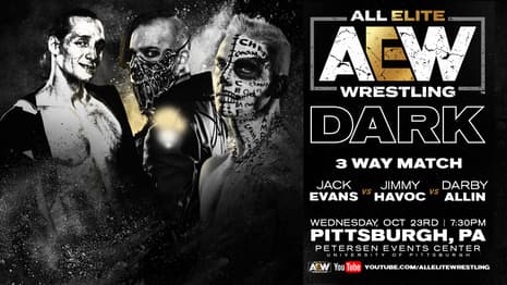 AEW DARK SPOILERS Of Results For October 29, 2019: Darby Allin VS Jimmy Havoc VS Jack Evans And More