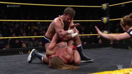 205 LIVE's Drew Gulak And Matt Riddle Put On A Submission Wrestling Clinic Last Night On NXT