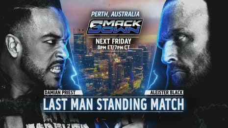 A Last Man Standing Match Between Damian Priest And Aleister Black Has Been Confirmed
