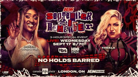 A No Holds Barred Match Is Scheduled For AEW's Special SEPTEMBER TO REMEMBER Event