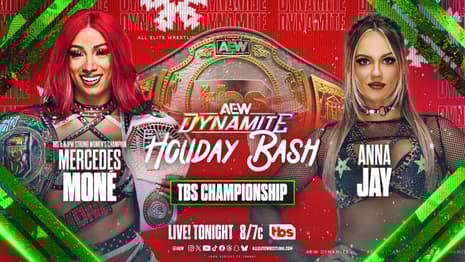 A TBS Championship Match Headlines Tonight's AEW DYNAMITE HOLIDAY BASH Special