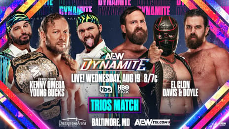 AEW DYNAMITE Results (August 19, 2026): TBS Championship 4-Way, Kenny Omega & Will Ospreay Interview & More