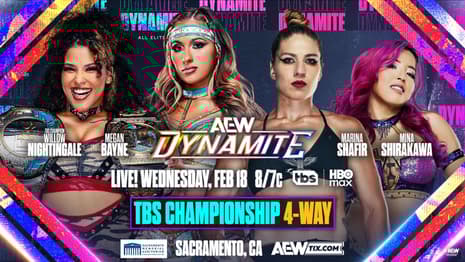AEW DYNAMITE Results: February 18, 2026 - 4-Way TBS Championship Match & More