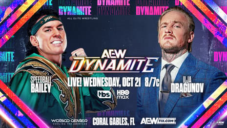 AEW DYNAMITE Results (October 21, 2026): Ilja Dragunov vs Mike Bailey, Will Ospreay & Adam Copeland Team Up