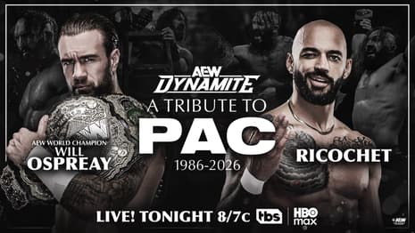 AEW DYNAMITE Results (September 30, 2026): A Tribute to PAC - Will Ospreay vs Ricochet