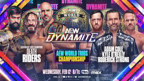 AEW Dynamite SPOILERS For February 12, 2025 - Trios Title Match, Tag Title Match & More