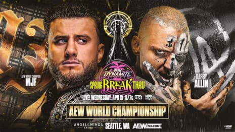 AEW DYNAMITE SPRING BREAKTHRU Results: April 15, 2026 - MJF vs Darby Allin & More