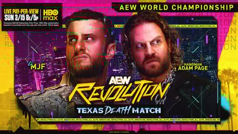 AEW Revolution 2026 PPV Results: MJF vs Hangman Adam Page Texas Death Match & More