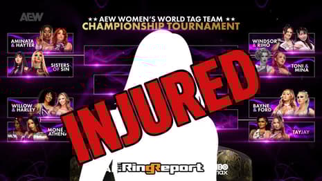 AEW Wrestler Injured, Pulled From Women's Tag Title Tournament & Replaced
