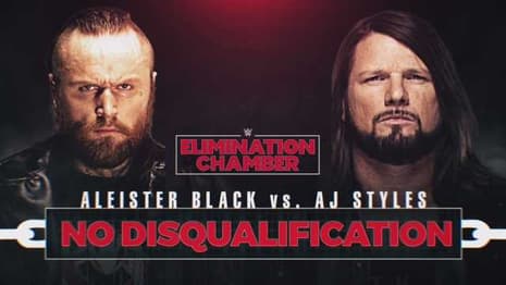 Aleister Black Defeats AJ Styles At ELIMINATION CHAMBER With A Little Help From The Undertaker!