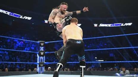 Aleister Black Vs. Sami Zayn Ended Up Taking Place On Last Night's SMACKDOWN LIVE