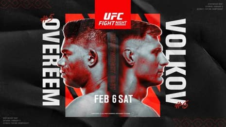 Alistair Overeem Vs. Alexander Volkov Will Headline Tonight's UFC FIGHT NIGHT 184
