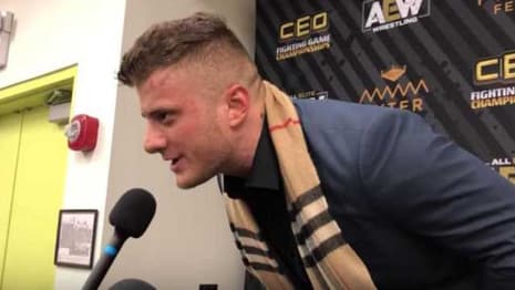 ALL ELITE WRESTLING Star MJF Curses At The Media During The FYTER FEST Presser