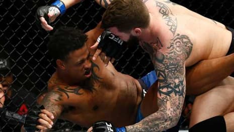 Allen Crowder Doesn't Think Greg Hardy's Illegal Knee At UFC Brooklyn Was Intentional