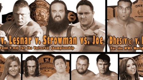 Awesome Fan-Made SUMMERSLAM 2017 Poster Brings The WWE Superstars Back To Their Indie Roots