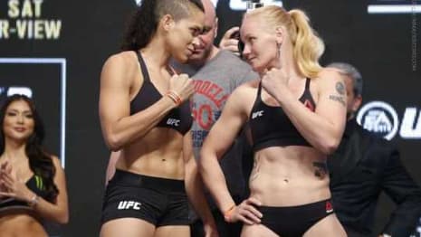Bantamweight Fighter Valentina Shevchenko Challenges Paige VanZant To A Flyweight Fight