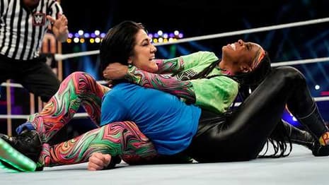 Bayley Retained The SMACKDOWN Women's Championship In Her Match Against Naomi At SUPER SHOWDOWN