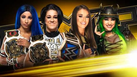 Bayley & Sasha Banks Will Defend The WWE Women's Tag Team Titles On Tonight's NXT