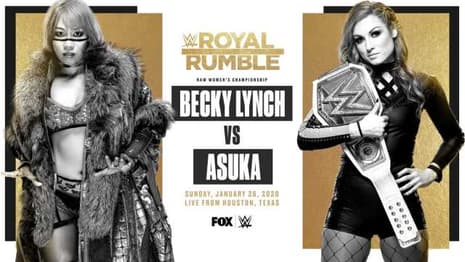 Becky Lynch Shuts ROYAL RUMBLE Opponent Asuka Up With The Man's Right On RAW