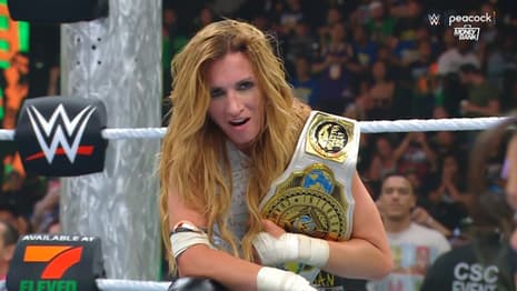 Becky Lynch Wins Women's Intercontinental Title From Lyra Valkyria At WWE Money in the Bank 2025
