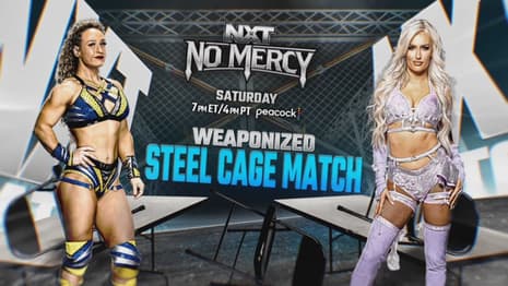 Blake Monroe vs Jordynne Grace Weaponized Steel Cage Match & More Added To WWE NXT No Mercy Card