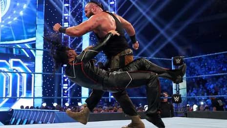 Braun Strowman Defeated Shinsuke Nakamura To Win The Intercontinental Championship On SMACKDOWN