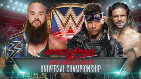 Braun Strowman Defeats The Miz & Morrison In A Handicap Match To Retain The Universal Title At BACKLASH